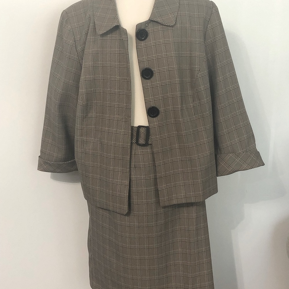 Women Vintage Skirt Set Size 22W
